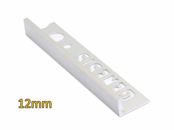 12mm Brushed Tile Trim | Metal Edging Trims | Target Tiles