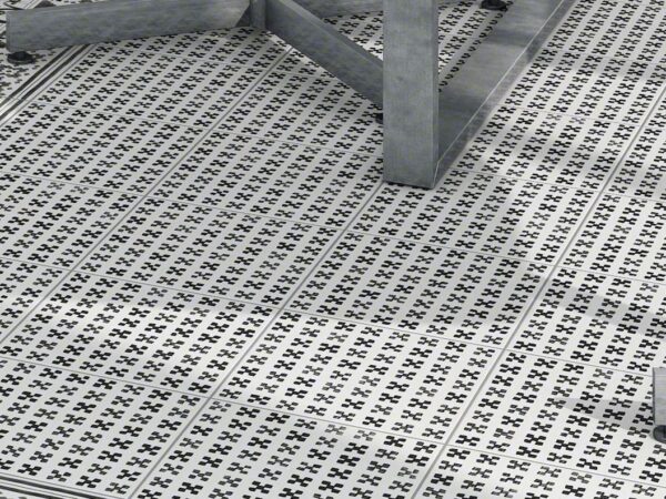 Ink 200x200 Patterned Floor Tiles