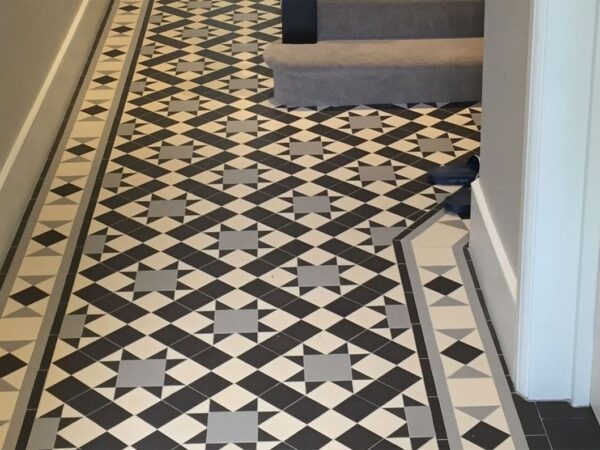 Old English Bathroom Floor Tiles