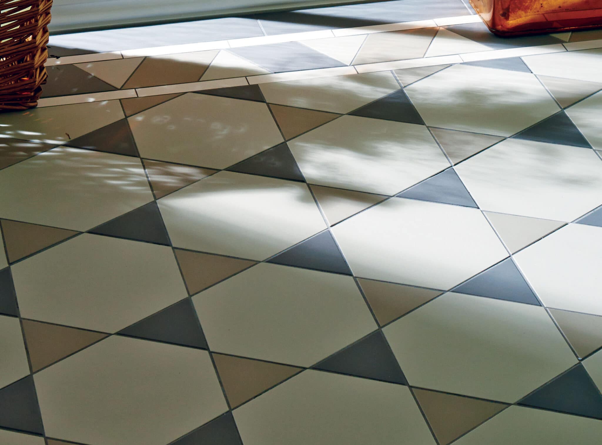 Olde English Star Pattern Floor Tile Per M2 Target Tiles