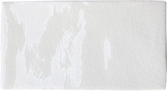 Crackle Glaze White 150x75