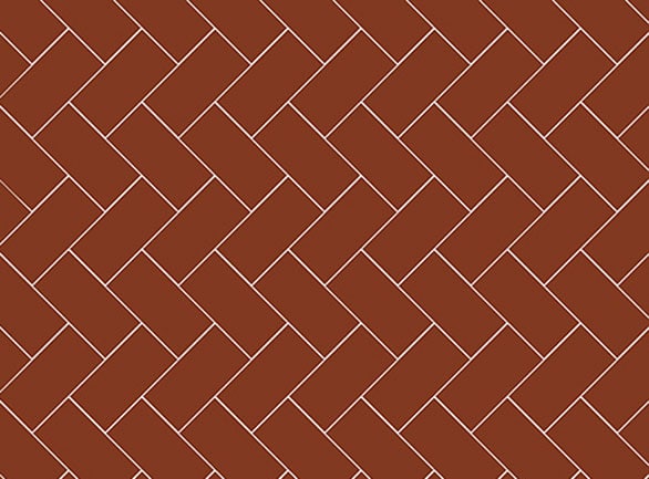 Olde English Brick Pattern Floor per m2