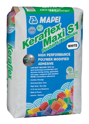 Mapei Keraflex Maxi White 20kg *Low Dust*