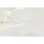 Polished natural stone effect porcelain wall and floor tile