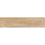 Wood effect porcelain wall and floor tile, printed plank on the tile