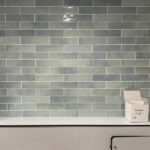 Blue wall tiles for bathrooms and kitchens