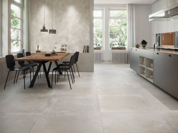 Mercury Concrete Effect Floor Tiles