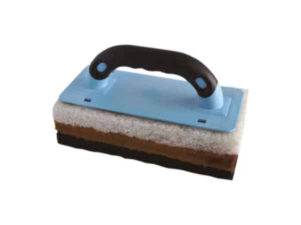 Scouring Pad Set (3 Pads and Gripper Handle)