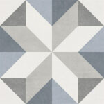 patterned deco fleur wall and floor tiles 150x150mm