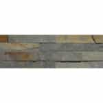 Splitface natural stone wall tiles 100x360mm multiple colours