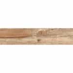 Wood effect porcelain wall and floor tile, printed plank on the tile