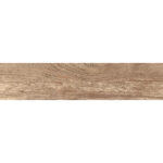 Wood effect porcelain wall and floor tile, printed plank on the tile