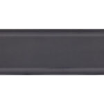 black gloss bevel ceramic wall tiles 300x100mm
