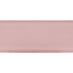 pink gloss bevel ceramic wall tiles 300x100mm