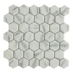 Copenhagen Carrara Hexagon Mosaic