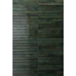 Slim porcelain gloss wall tile with a ripple effect