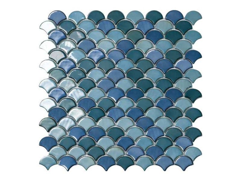 Galapagos Green Mix Glass Mosaic