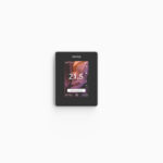 warmup 6ie thermostat in black view 3